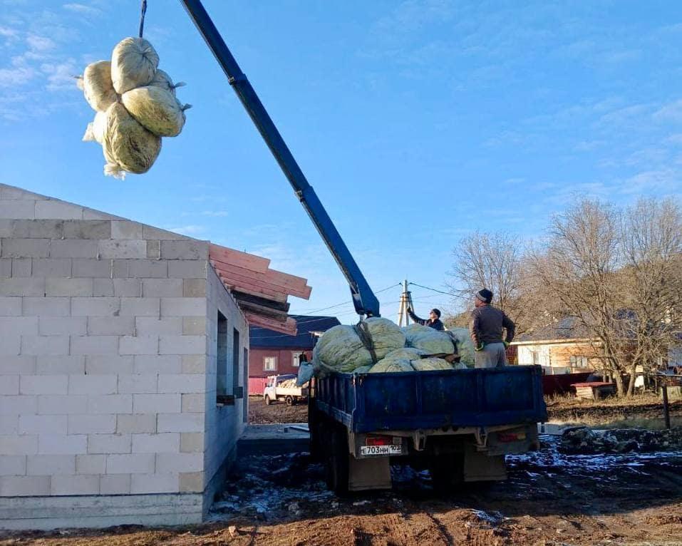 Процесс строительства дома по Ул. Кольцевая, п. Чишмы — СК «Свой Дом»